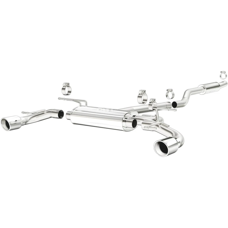For Mazda 3 14-18 Exhaust System Street Series Stainless Steel Cat-Back Exhaust — 第 1/4 张图片