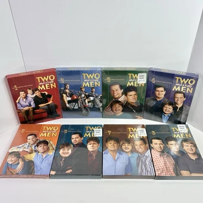 Two and a Half Men DVD Seasons 1-8, Charlie Sheen Years (Season 1 Used, 2-8 New) - Image 1 of 4