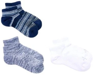 Tommie Copper Unisex Set of 3 UltraTemp & Ultraguard Ankle Socks MEDIUM (999) - Picture 1 of 4