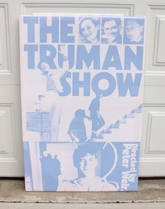 The Truman Show Jim Carrey Gerahmter Leinwand Wandkunstdruck Poster 24"x36" - Bild 1 von 3
