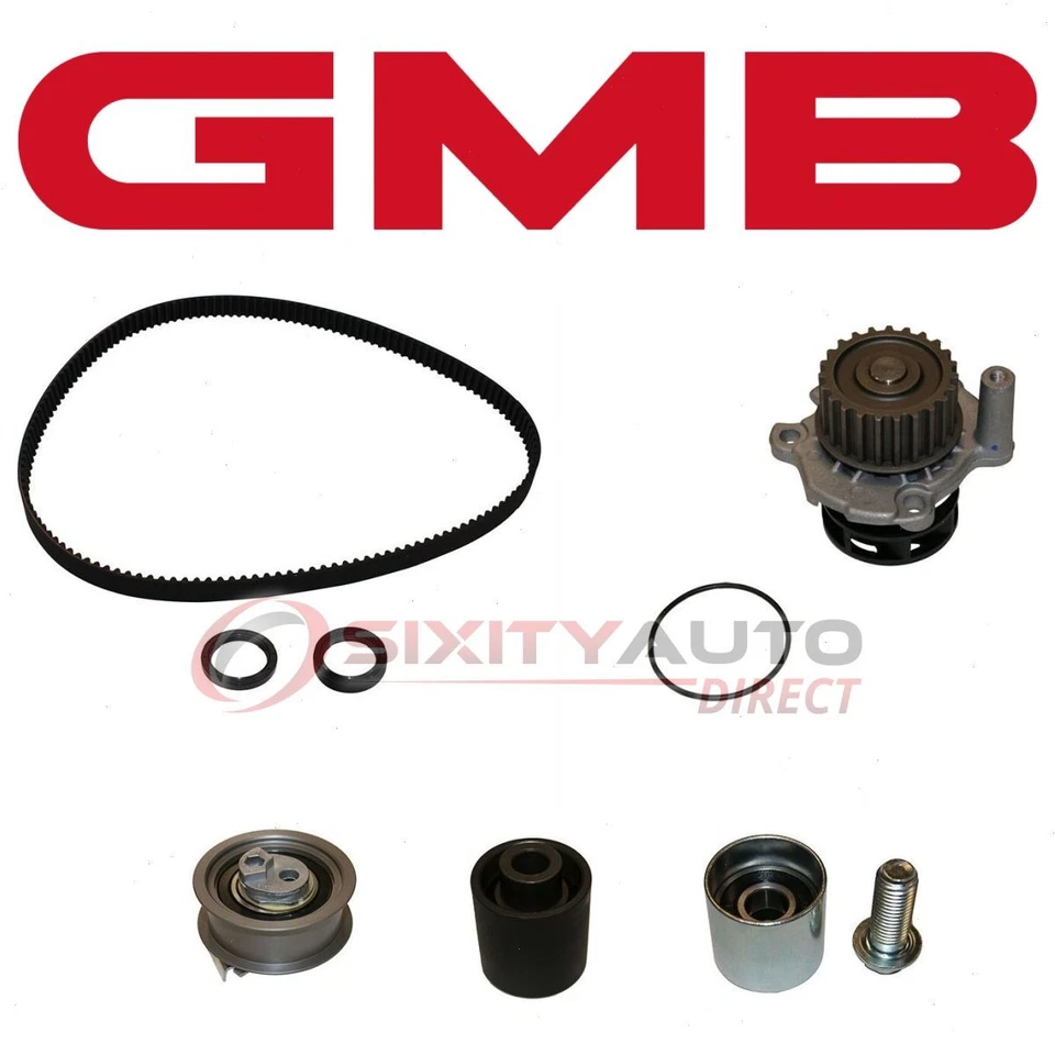 GMB Timing Belt Kit with Water Pump for 2006-2008 Volkswagen GTI 2.0L L4 - ms Foto 1 de 4