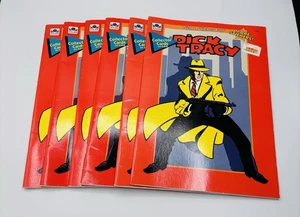 6 Vintage Dick Tracy giant sticker fun book! By Golden, Unused - Picture 1 of 22