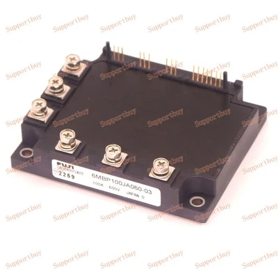 New 6MBP100JA060-03 For FUJI Module Power Supply Free Shipping - Image 1 of 4