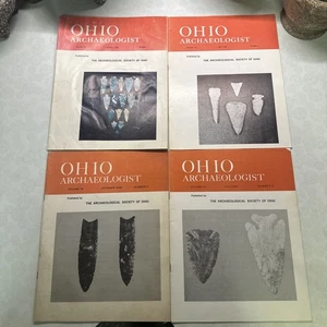 MLC s7445 Ohio Archaeologist Set 1968 Vol 1-4 Archaeological Society of OHIO - Picture 1 of 5