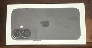 iPhone 16 Black 128gb Box Only - Picture 1 of 4