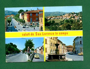 CARTOLINA SAN LORENZO IN CAMPO postcard-carte postale-postkarte cartoline - Picture 1 of 1