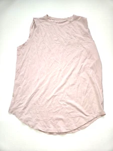 Lululemon Tanktop Damengröße 8/10 Übergröße entspannt weich babyrosa sportlich Fitnessstudio - Bild 1 von 9