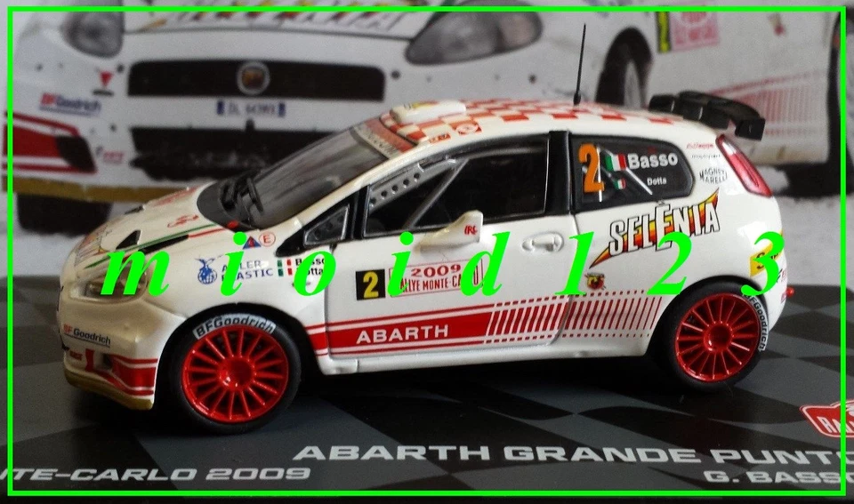 1/43 - ABARTH GRANDE PUNTO S2000 - Basso / Dotta - 5° Montecarlo 2009 - Die-cast - Immagine 1 di 1