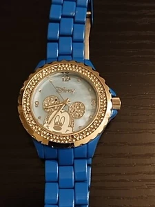 Disney ewatch factory Blue Rhinestone Mickey Mouse Watch. 42 mm - Picture 1 of 12