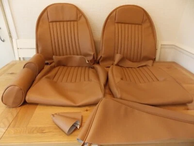 triumph spitfire 1500.gt6 SEAT covers.Original..Fits headrest type seats.1973-81 - Image 1 of 4