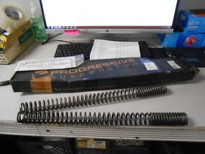 Resortes delanteros de repuesto de suspensión progresiva NOS se adapta a: 91-03 CB750 PS-1126 Foto 1 de 4