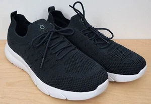 New Hotter Blue White Lace Up Athletic Comfort Walking Sneakers Shoes Size 8 M - Picture 1 of 9
