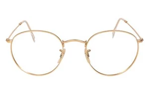 Ray-Ban Rb3447 Round Metal Sunglasses Gold/Clear 50-21 Frame Only - Picture 1 of 4