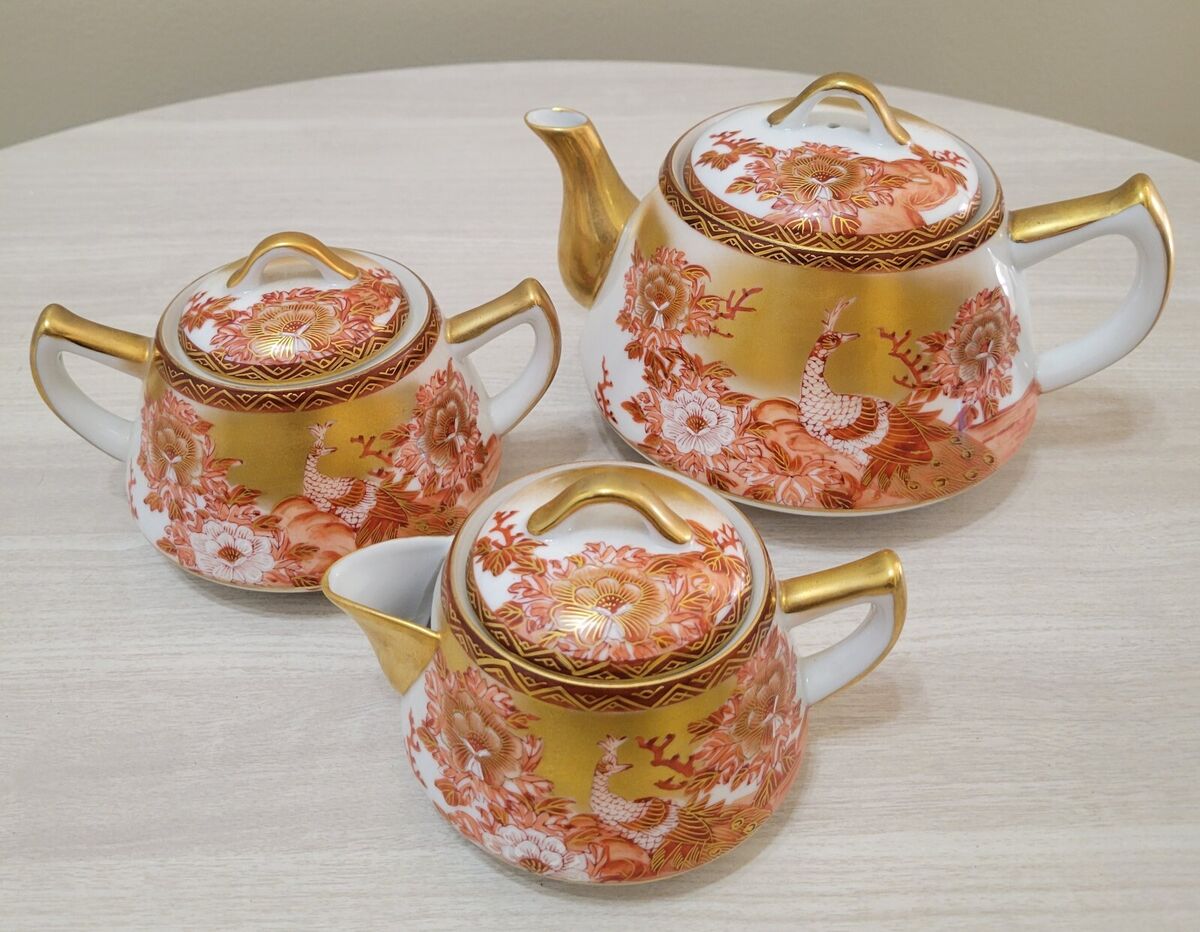 Kutani Tea Set Indiana Made In Japan China & Dinnerware | eBay Kutani Tea Set Indiana Made In Japan China & Dinnerware | eBay