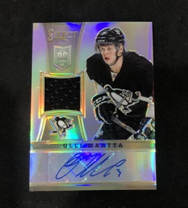 2013-14 Panini Select Hockey Olli Maatta HOLO Auto Jersey Rookie Card #/99 - Picture 1 of 3