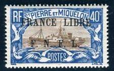ST PIERRE et MIQUELON 1941 Yvert 237 ** POSTFRISCH (F4447