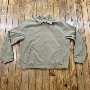 LL Bean Jacke Herren XL beige leicht Opa 90er Normcore Bi Swing - Bild 1 von 9