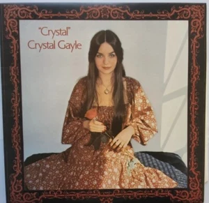 Crystal Gayle – Crystal LP Album vinyl record Near Mint copy 1976 - Picture 1 of 7