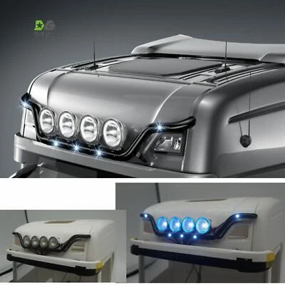 LED-Leuchtbalken Aluminium für 56371 56323 1/14 RC Tractor Truck 770S Fahrzeuge - Bild 1 von 4