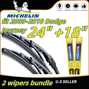 Wipers 2-Pack Premium Wiper Blades - fit 2009-2010 Dodge Journey 19240/180 - Picture 1 of 11