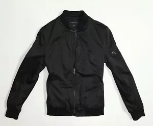 368 $ NEU John Varvatos LUXE Bomberjacke in Schwarz XSmall - Bild 1 von 12