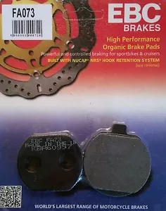 EBC/FA073 Brake Pads (Front) for Kawasaki Z250/Z400/Z440/Z500/Z550/Z650/Z1000... - Picture 1 of 2