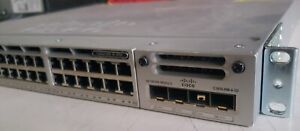 Cisco Catalyst WS-C3850-48U-L  48-Port Gigabit UPOE Ethernet Switch  2x 1100WAC