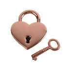 Lock with Keys Exquisite Beautiful Decoration Decorative Love Lock Metal