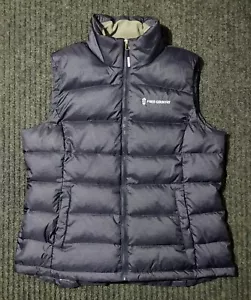 Free Country Weste Damen Large Puffer Mantel Daunen Gefüllt Blau Jacke Ärmellos - Bild 1 von 7