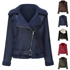 Retro Belted Cycling Jacket for Women Warm and Fashionable Top for Winter