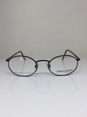 New Vintage Giorgio Armani 192 Eyeglasses GA 192 C. 976 Gunmetal Grey 48mm Italy - Image 1 of 4