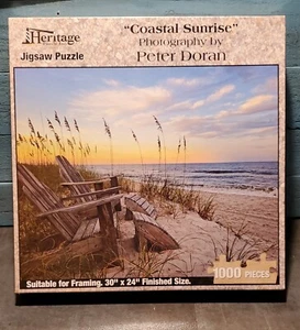 Heritage COASTAL SUNRISE 1000 Piece Jigsaw Puzzle - Picture 1 of 3