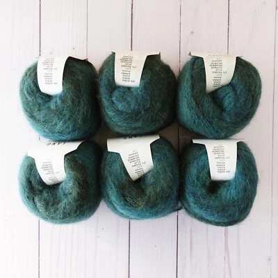Lang Carina ~ Lot of 6 ~ #18 Teal ~ Alpaca ~ Gradient ~ Super Soft ~ Luxe - Image 1 of 4
