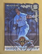 1998 Donruss Hit List Silver Press Proof Mark McGwire #365   1 of 1500