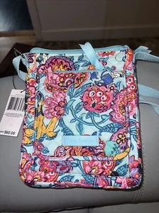 Vera Bradley RFID Mini Hipster In Mickeys Colorful Garden  - Picture 1 of 9