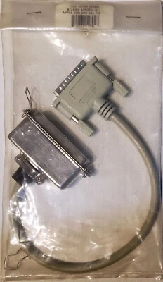 NEW Belkin Apple SCSI Drive Cable, 1-ft, Centronics-50F - DB-25M, A2N959-01 - Image 1 of 3