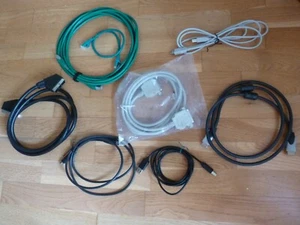 Kabelset 8 Stück, HDMI, USB, TV scart, Antenne, usw. siehe Bilder - Zdjęcie 1 z 9