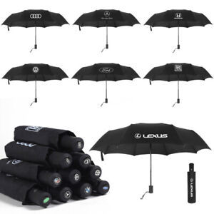 Portable Automatic Umbrella Auto Open Close Compact Folding Anti Rain Windproof