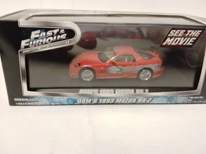 Greenlight Dom's Mazda RX-7 1993 FAST & FURIOUS 1/43 86204 - Foto 1 di 2