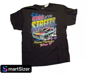 King Of The Streets Racing Champions Since 68 Nueva Camiseta Negra Mustang Adulto XL - Imagen 1 de 4