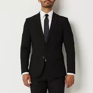 Men's JF J. Ferrar Ultra Comfort Slim Fit Suit Jacket - Black - 38 Reg - NWT - Picture 1 of 1