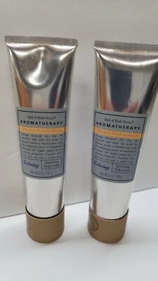 Bath & Body Works NARANJA SÁNDALO AROMATERAPIA CREMA CORPORAL 5 OZ NUEVO Foto 1 de 3