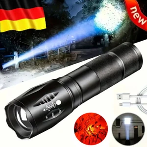 Super Helles 120000lm Red-Licht-LED Schwarzlicht Taschenlampe Ultraviolett Lampe - Bild 1 von 9