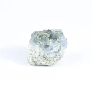 Madagascar Celestite Crystal druzy cluster sky Blue Geode Mineral 4.1oz - Picture 1 of 6