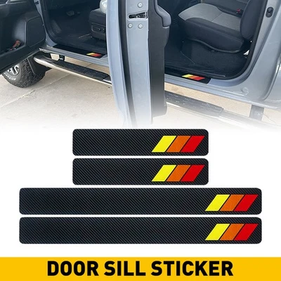 Cubierta antiarañazos de placa de puerta de coche para Nissan anticalcomanía pegatina protectora Foto 1 de 4