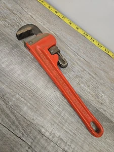 Llave de tubo vintage Craftsman 10" acero resistente 55676 hecha en EE. UU. - Imagen 1 de 10