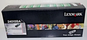 NEW GENUINE LEXMARK 24015SA BLACK TONER CARTRIDGE E230 E232 E240 E330 URVB-2 - Picture 1 of 7