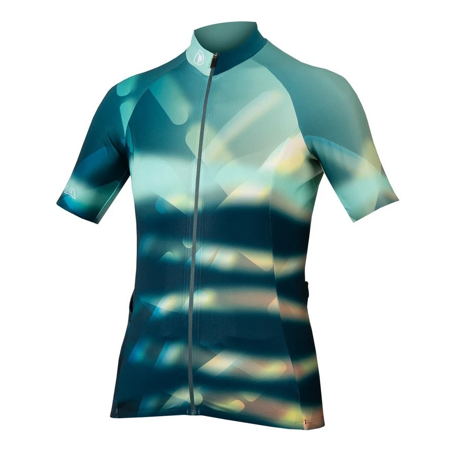 maglia a manica corta virtual texture s/s jersey donna glacier blue Endura cicli - Immagine 1 di 1