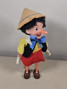 Vintage GTC Germany Mechanical Plastic Windup Pinocchio Figure/Doll Working - Bild 1 von 12
