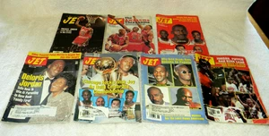 Lot Of 7 Jet Magazine Michael Jordan & The Chicago Bulls Issues ~ 1990's - Picture 1 of 9